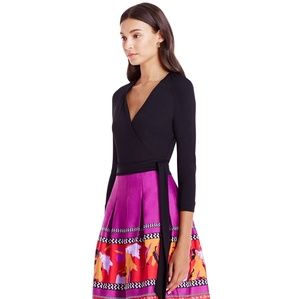 🔮DVF Jewel Bands Beet Wrap Dress